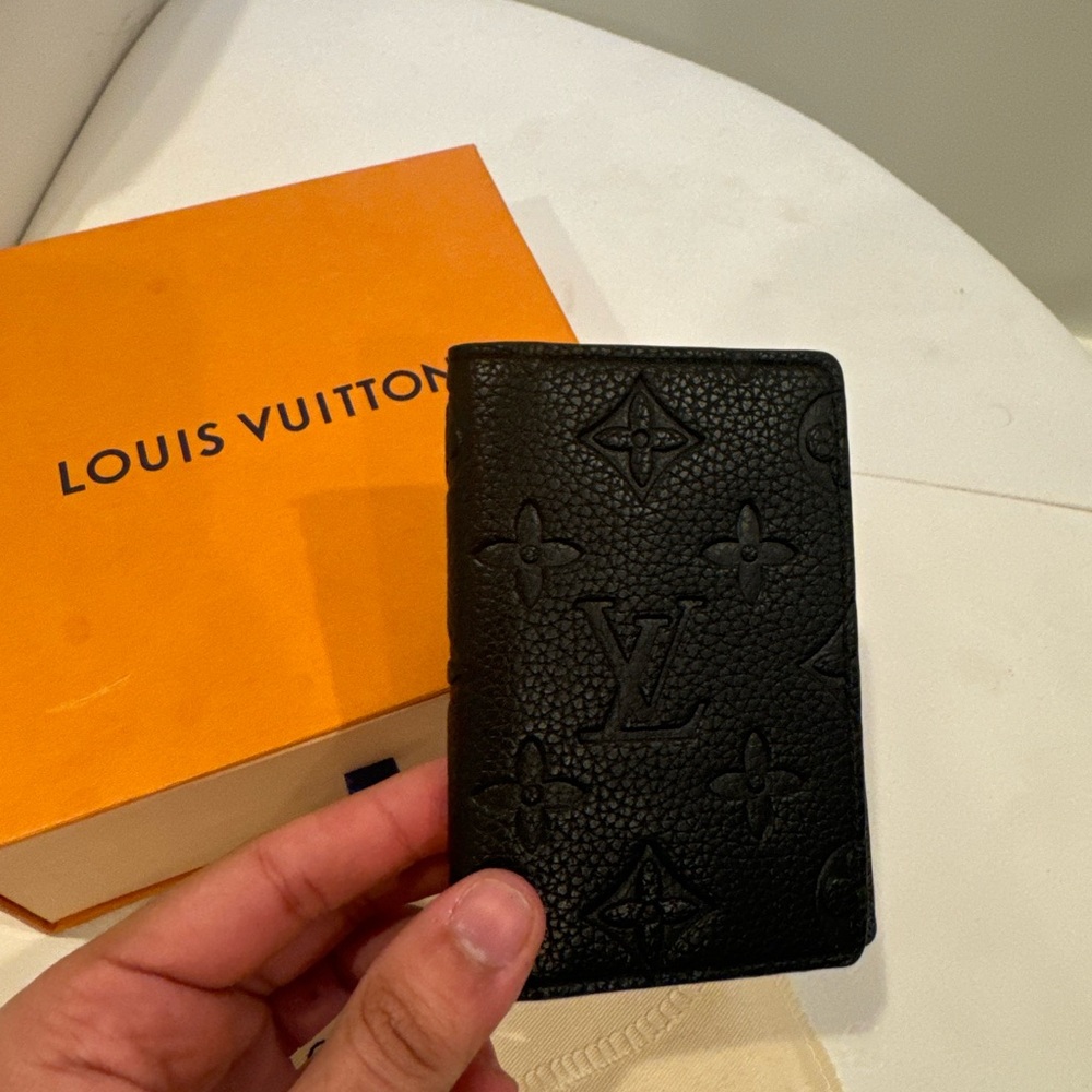 LV Black Monogram Wallet